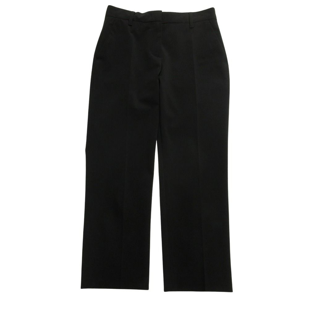 Prada vinegarlele Pants Trousers Balogo Ahmmle 38 Black LadySecond