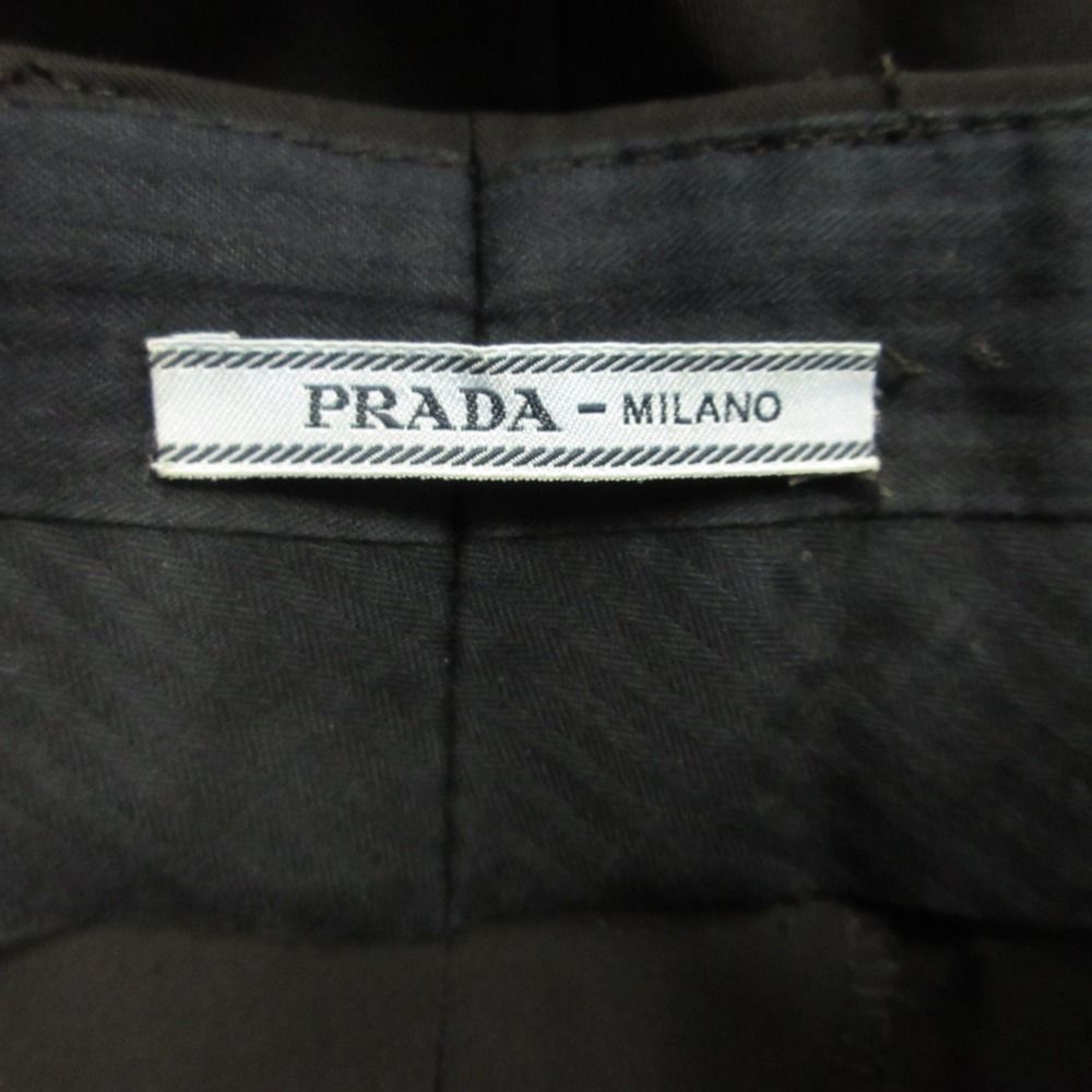 Prada vinegarlele Pants Trousers Balogo Ahmmle 38 Black LadySecond — view 6
