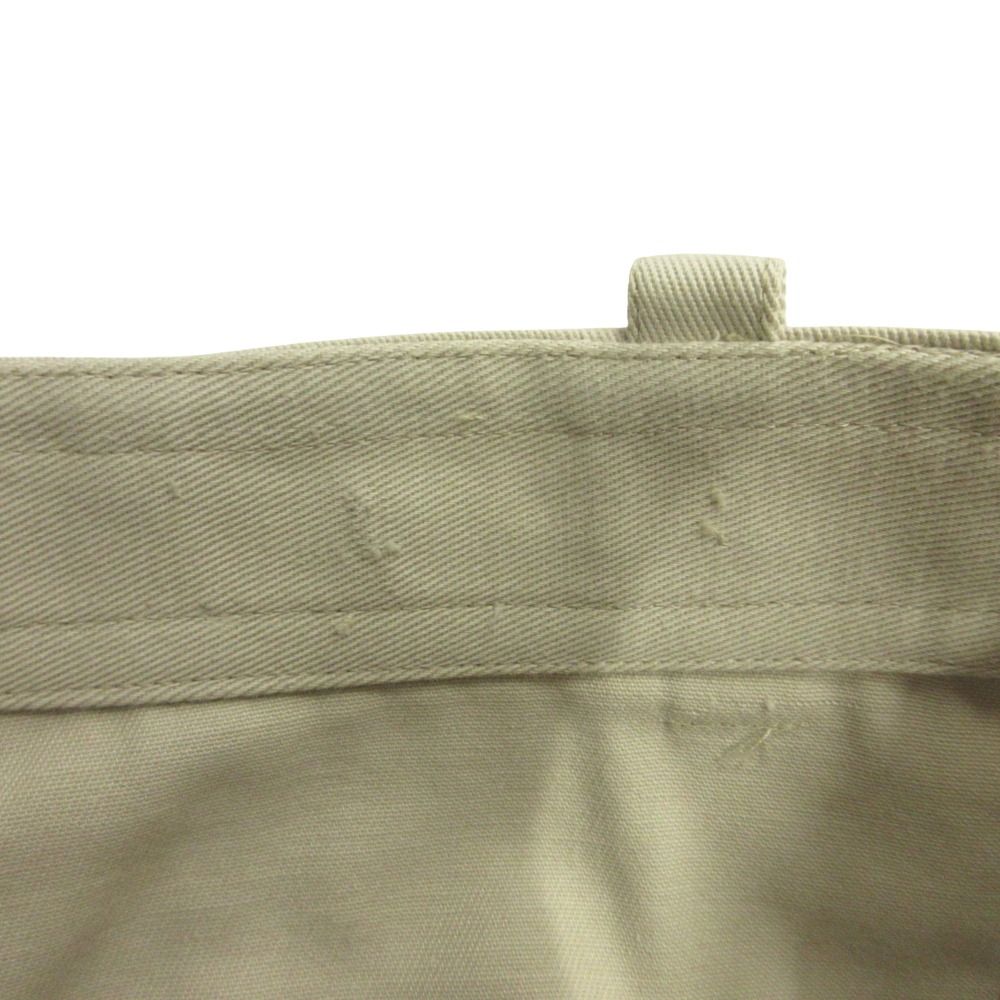 Chanel hmm de hmm Pants CC Logo Tale hmm Ji Beige LadySecond — view 7