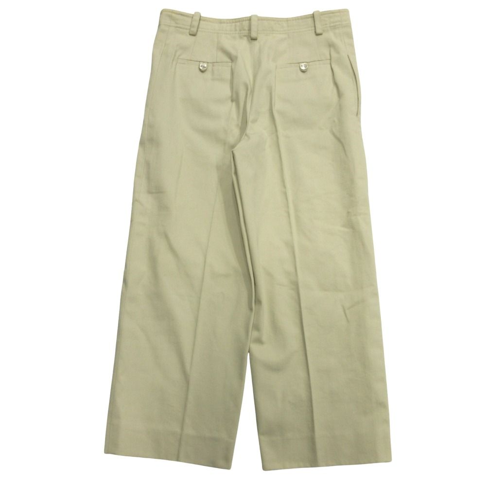 Chanel hmm de hmm Pants CC Logo Tale hmm Ji Beige LadySecond — view 2