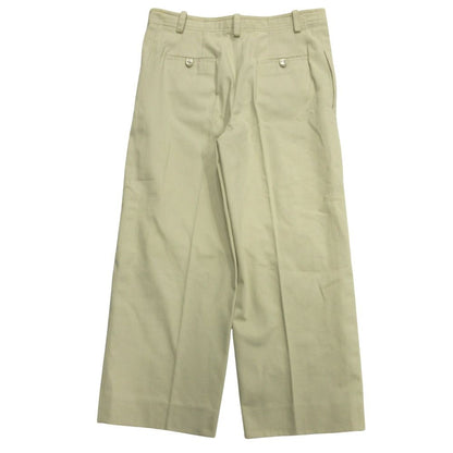Chanel hmm de hmm Pants CC Logo Tale hmm Ji Beige LadySecond — view 2