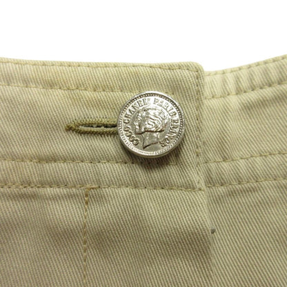 Chanel hmm de hmm Pants CC Logo Tale hmm Ji Beige LadySecond — view 3