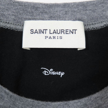 Saint Laurent Paris Disney le T XS Gray Black Second T-Shirt — view 4