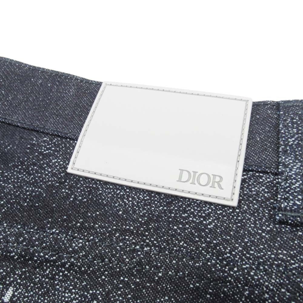 Dior Homme Dio le Ta De Milky Way Denim Ji Hmmz Pants Desle to 33 Indigo Second — view 8