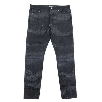 Dior Homme Dio le Ta De Milky Way Denim Ji Hmmz Pants Desle to 33 Indigo Second