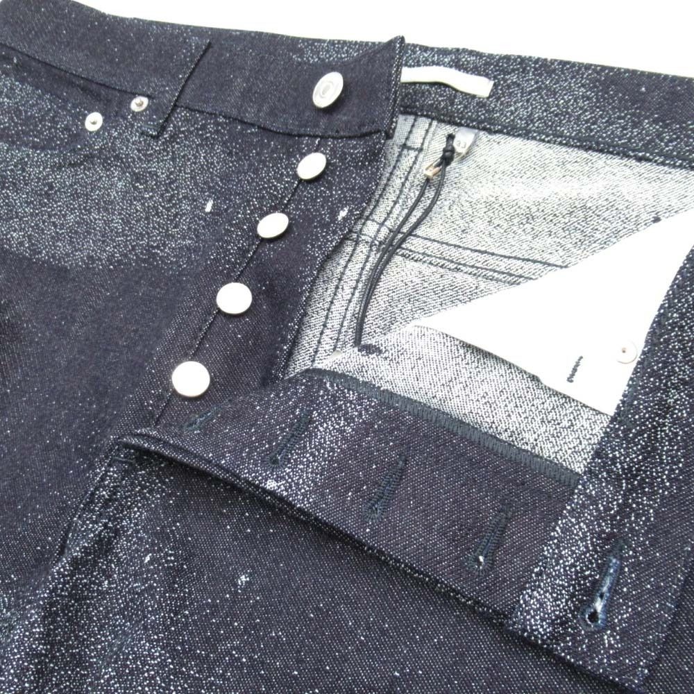 Dior Homme Dio le Ta De Milky Way Denim Ji Hmmz Pants Desle to 33 Indigo Second — view 4