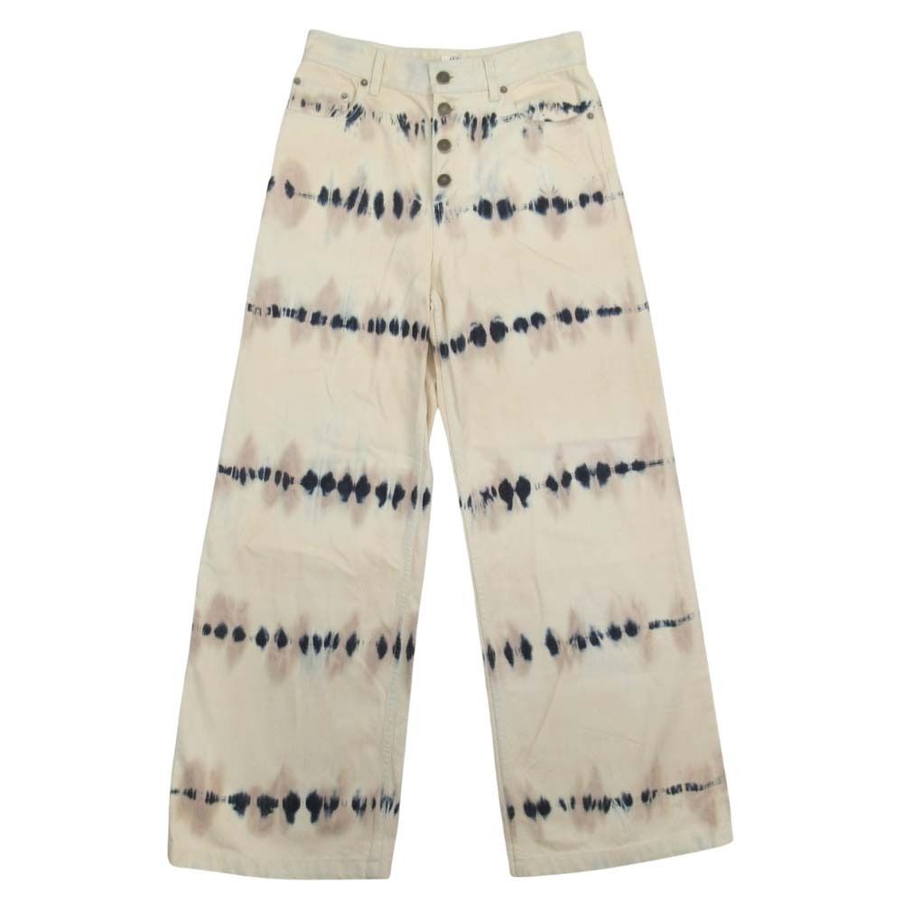 Dior hmmdio le Tie & Denim Pants 36 White LadySecond