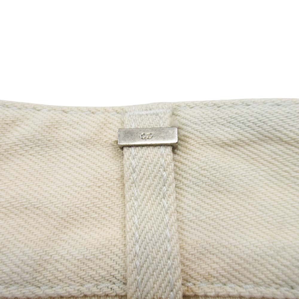 Dior hmmdio le Tie & Denim Pants 36 White LadySecond — view 7