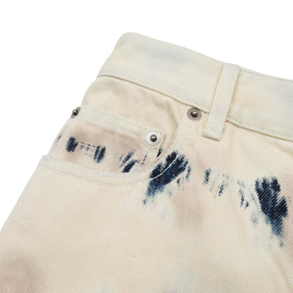 Dior hmmdio le Tie & Denim Pants 36 White LadySecond — view 6