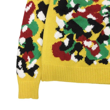 Dior Homme Dio le Ta De Knit Sweater To L Yellow Second — view 4