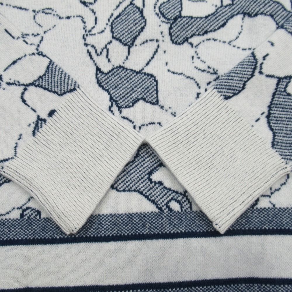 Dior hmmdio le Lede Cashmerecormorant le Knit Sweater 36 Gray Navy LadySecond — view 9