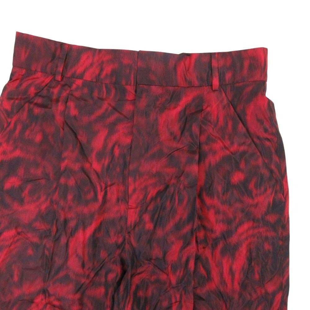 Dior hmmdio le Silk Tapants de Trousers 34 Red Black LadySecond Pants — view 3