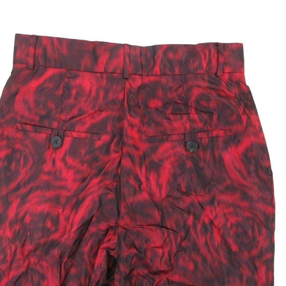 Dior hmmdio le Silk Tapants de Trousers 34 Red Black LadySecond Pants — view 4