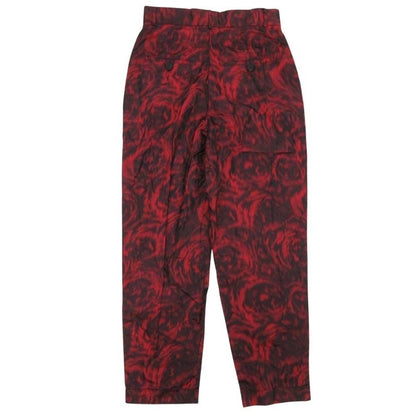 Dior hmmdio le Silk Tapants de Trousers 34 Red Black LadySecond Pants — view 2