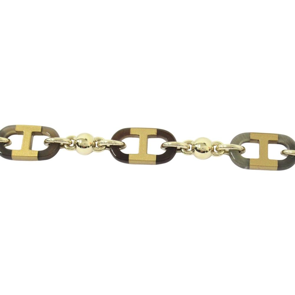 Hermes Shule le PM Bracelet hmm Chaine D'ancre T3 Gold LadySecond — view 2