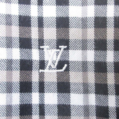 Louis Vuitton Top To LV Embroidery Cotton Logo XL Gray Second — view 5