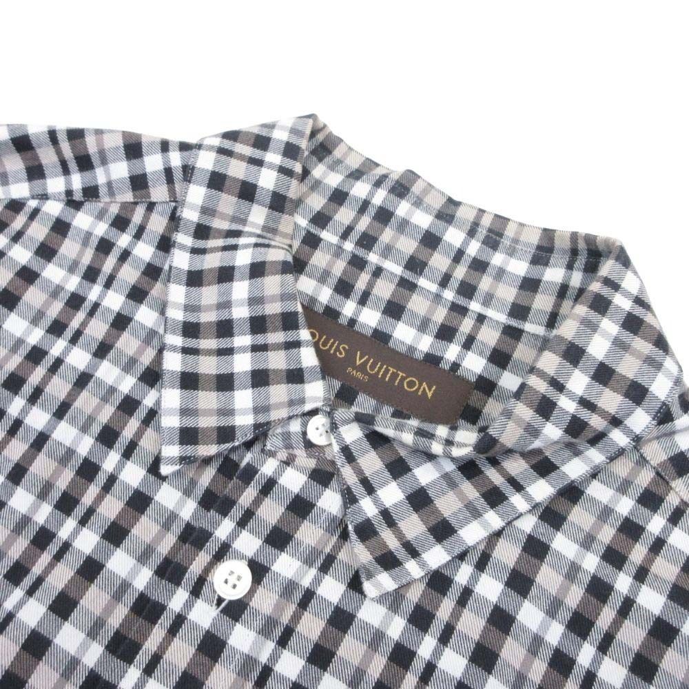 Louis Vuitton Top To LV Embroidery Cotton Logo XL Gray Second — view 3