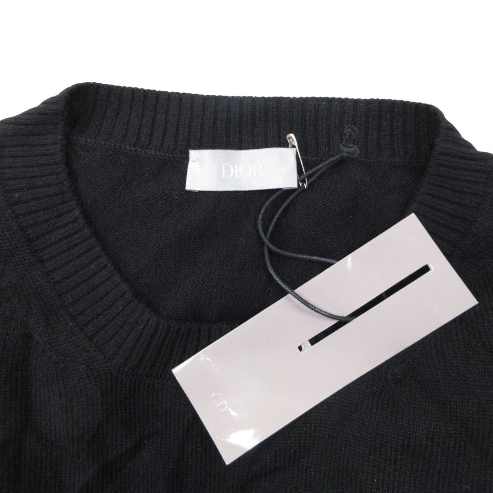 Dior Homme Dio le Knit Logo Ji Sweater le XXL Black Second — view 7