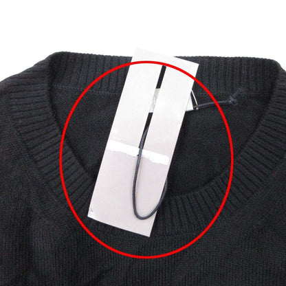 Dior Homme Dio le Knit Logo Ji Sweater le XXL Black Second — view 9