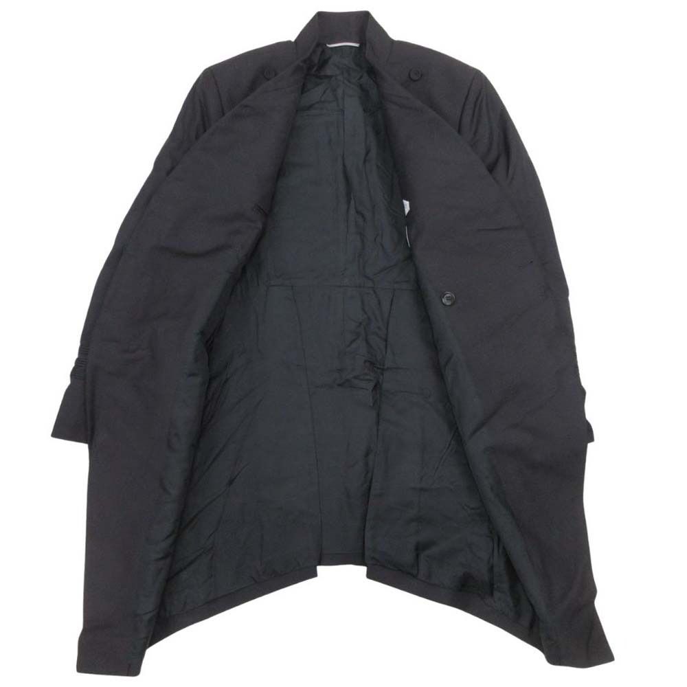 Dior Homme Dio le Longjacket Jacket Coat Acormorantta 48 Black Second — view 3