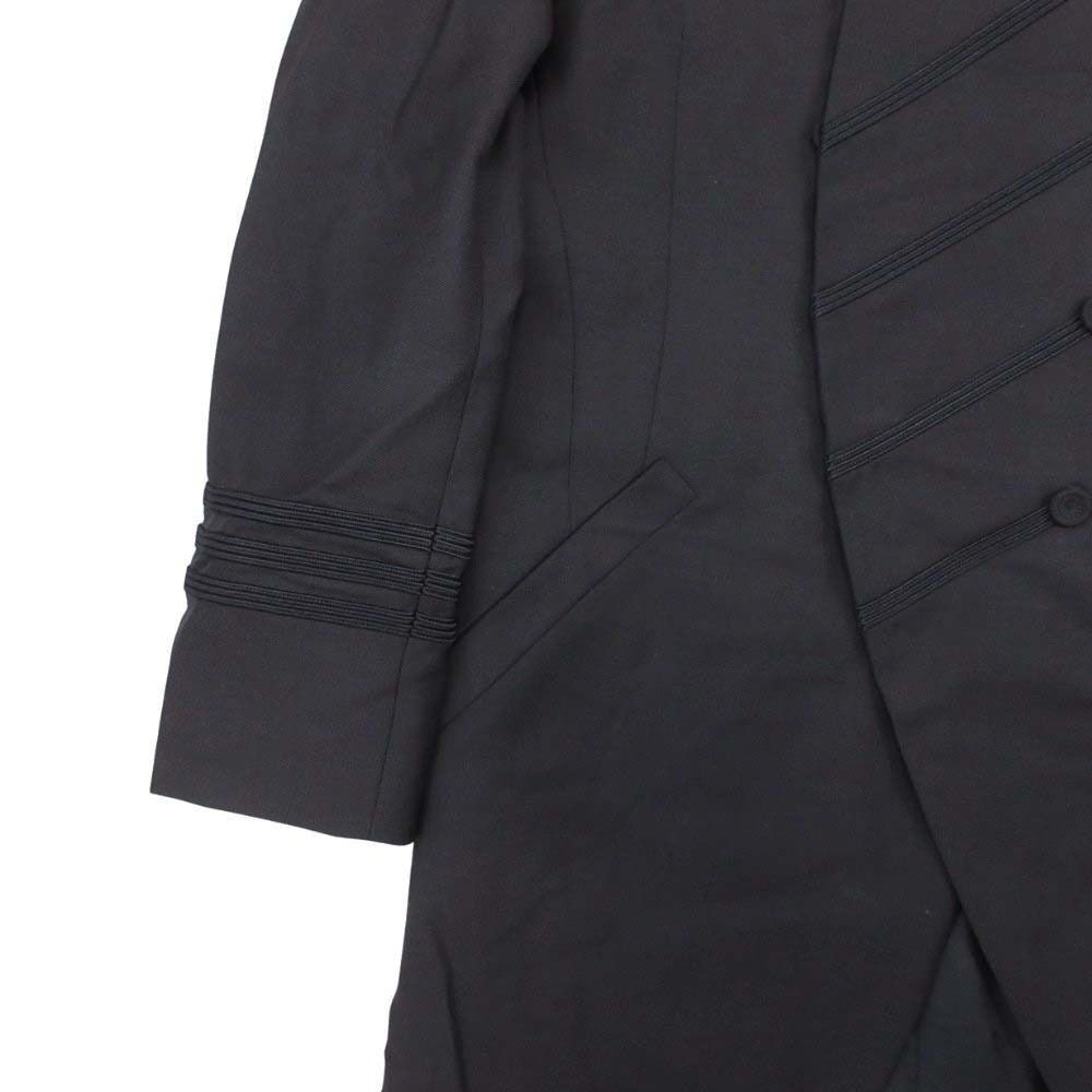 Dior Homme Dio le Longjacket Jacket Coat Acormorantta 48 Black Second — view 5