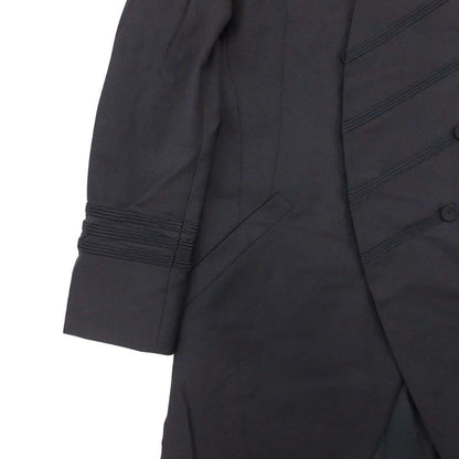 Dior Homme Dio le Longjacket Jacket Coat Acormorantta 48 Black Second — view 5