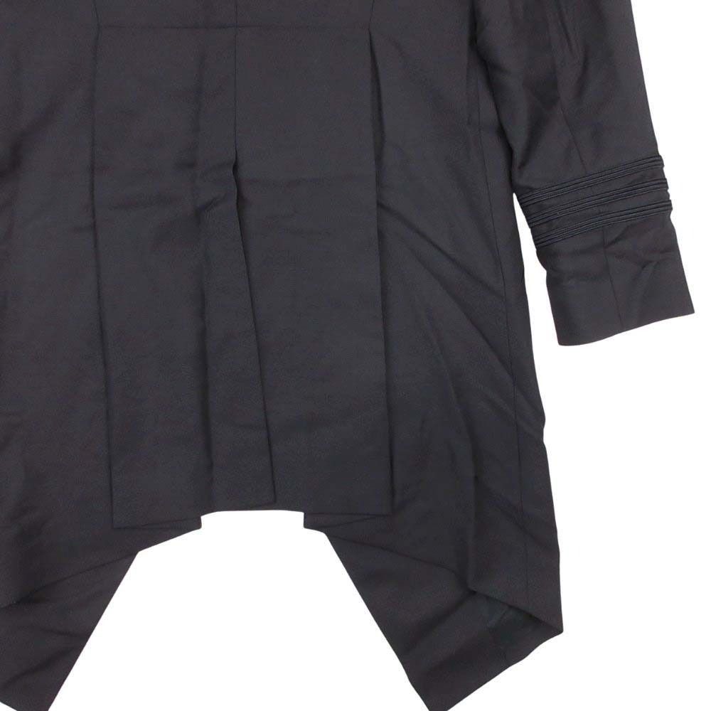 Dior Homme Dio le Longjacket Jacket Coat Acormorantta 48 Black Second — view 7