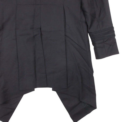 Dior Homme Dio le Longjacket Jacket Coat Acormorantta 48 Black Second — view 7