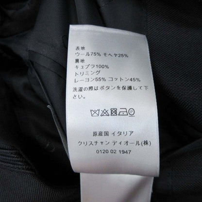 Dior Homme Dio le Longjacket Jacket Coat Acormorantta 48 Black Second — view 9