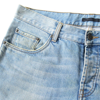 Prada Denim Pants a Blue Second — view 3