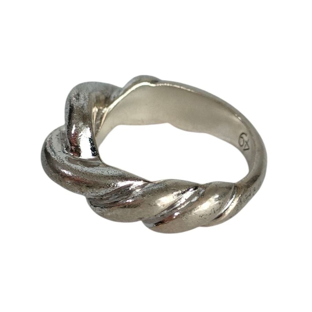 Hermes Torsade Ring 49 Silver — view 6