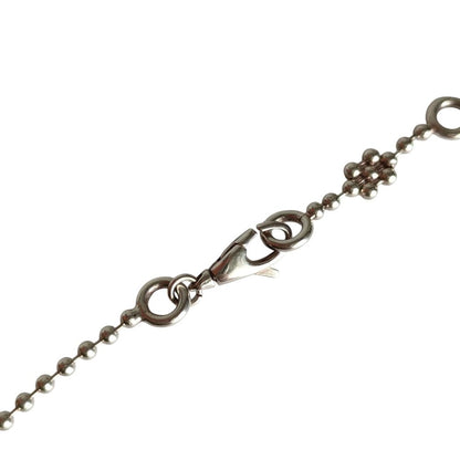Gucci Interlocking Ball Chain Necklace Silver — view 5