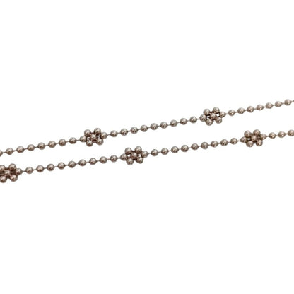Gucci Interlocking Ball Chain Necklace Silver — view 4