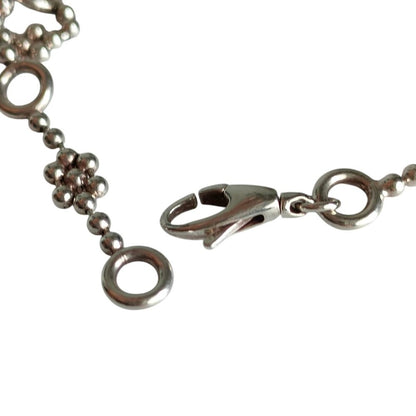 Gucci Interlocking Ball Chain Necklace Silver — view 6