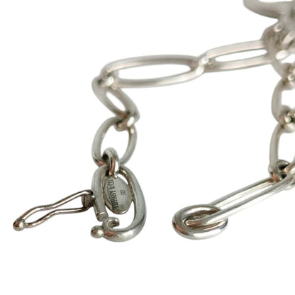 Tiffany & Co Elsa Peretti Oval Chain Link Bracelet Silver — view 6