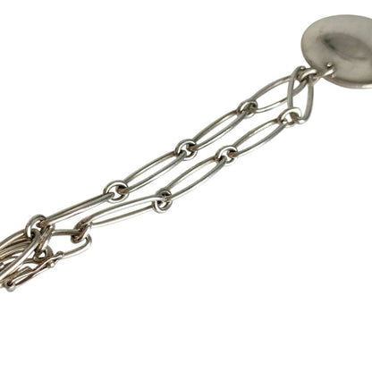 Tiffany & Co Elsa Peretti Oval Chain Link Bracelet Silver — view 5