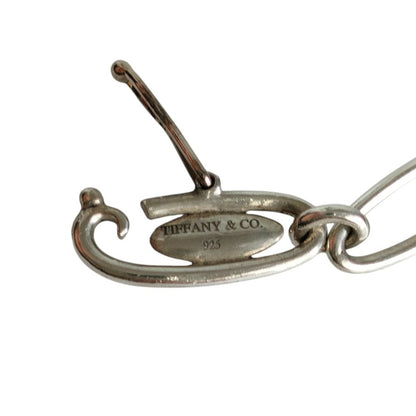 Tiffany & Co Elsa Peretti Oval Chain Link Bracelet Silver — view 7