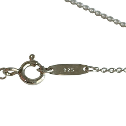 Tiffany & Co Triple Sleek Chain Pendant Necklace Silver — view 7