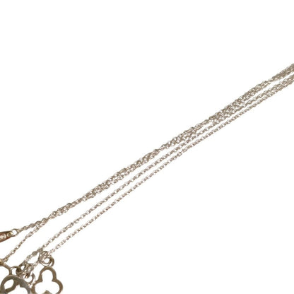 Tiffany & Co Triple Sleek Chain Pendant Necklace Silver — view 5