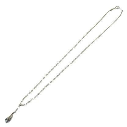 Tiffany & Co Teardrop Lariat Necklace Pendant 925 Sterling Silver — view 2