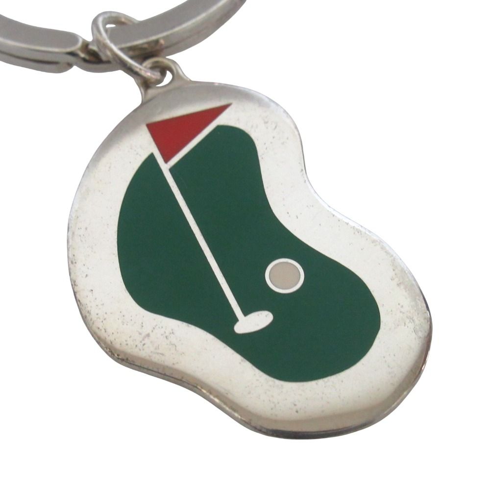 Tiffany & Co Golf Course Motif Key Holder 925 Sterling Silver — view 2