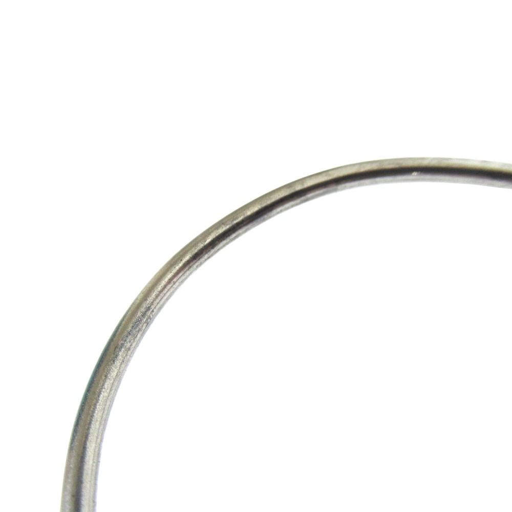 Tiffany & Co Vintage Love Knot Bangle Bracelet 925 750 Combination Silver Gold — view 3