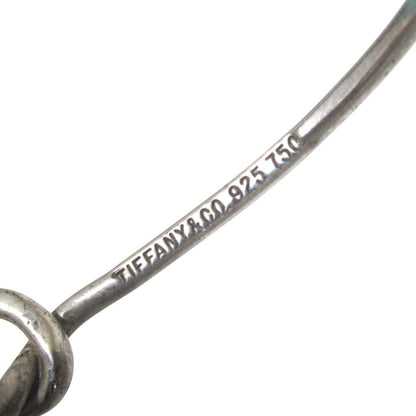 Tiffany & Co Vintage Love Knot Bangle Bracelet 925 750 Combination Silver Gold — view 4