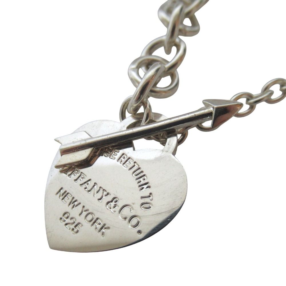 Tiffany & Co Return to Heart Aro Chain Bracelet 925 Sterling Silver — view 3