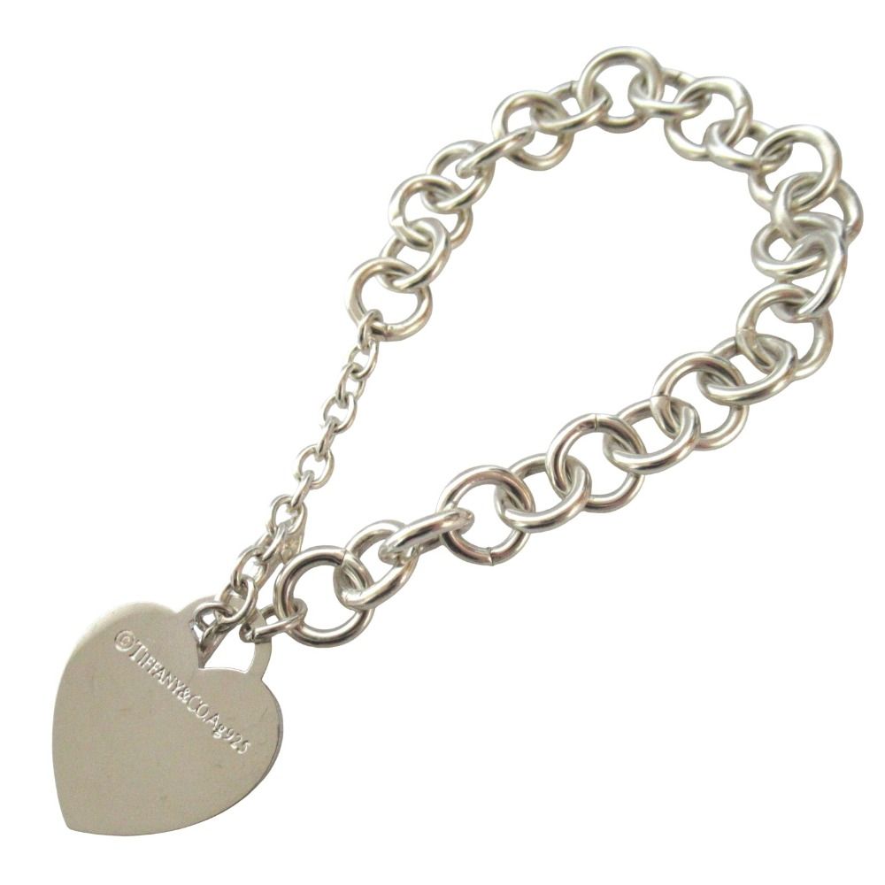 Tiffany & Co Return to Heart Aro Chain Bracelet 925 Sterling Silver — view 2
