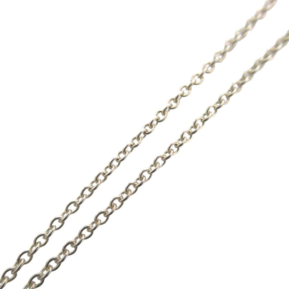 Tiffany & Co Open Heart Necklace Pendant 925 Sterling Silver — view 4