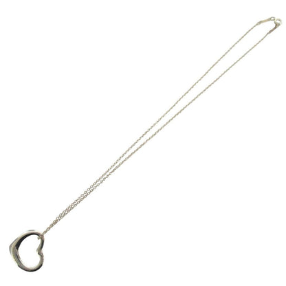 Tiffany & Co Open Heart Necklace Pendant 925 Sterling Silver — view 3