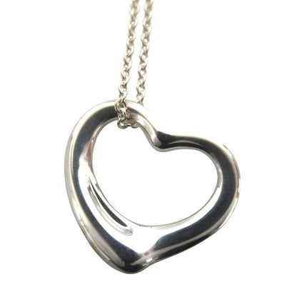 Tiffany & Co Open Heart Necklace Pendant 925 Sterling Silver