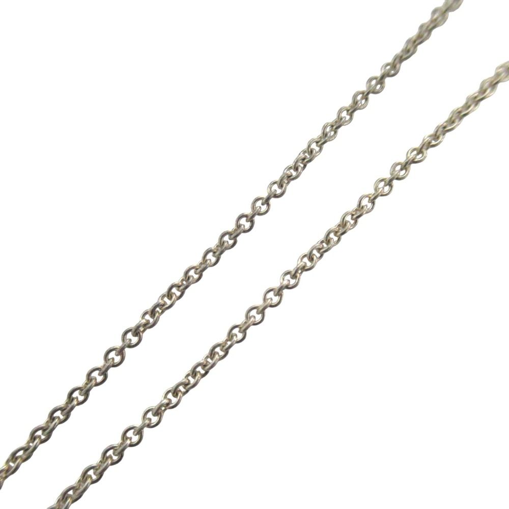 Tiffany & Co Elsa Peretti Open Heart Necklace Pendant 925 Sterling Silver — view 5