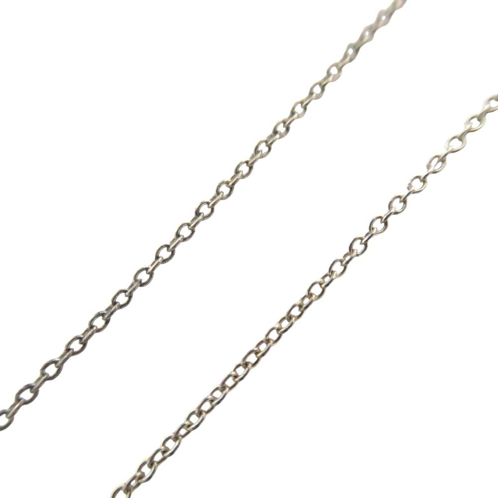 Tiffany & Co Atlas Open Heart Necklace Pendant 925 Sterling Silver — view 5